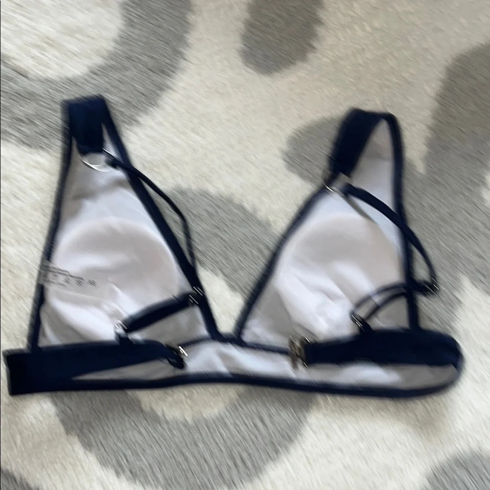 SHEIN Navy Blue Bikini Top - Picture 4 of 4